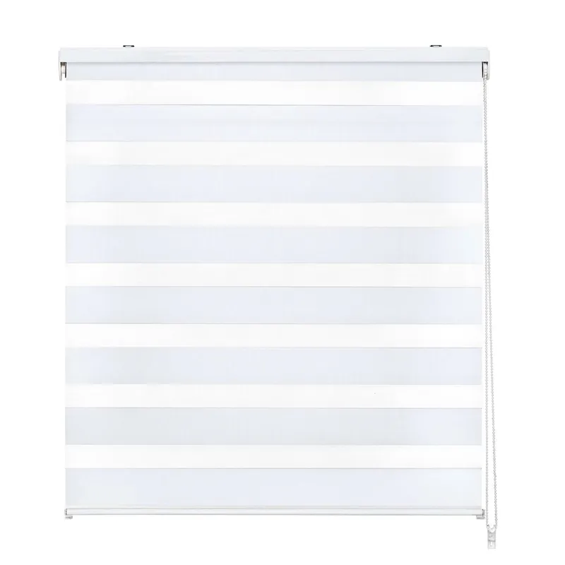 Tenda a rullo notte e giorno bianco 105 x 252 cm Snelle Levering