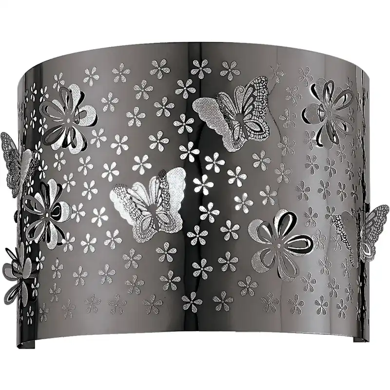 Flitsaanbieding Applique Butterfly 2 luci metallo