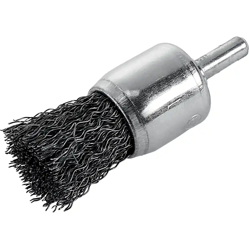 Spazzola a pennello LUX-TOOLS in acciaio Comfort Ø 25 mm arricciata Voordeelprijs