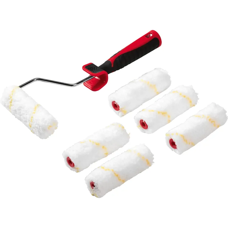 Seizoensaanbieding Set di rulli per pittura per velature L 10 cm 7 pz