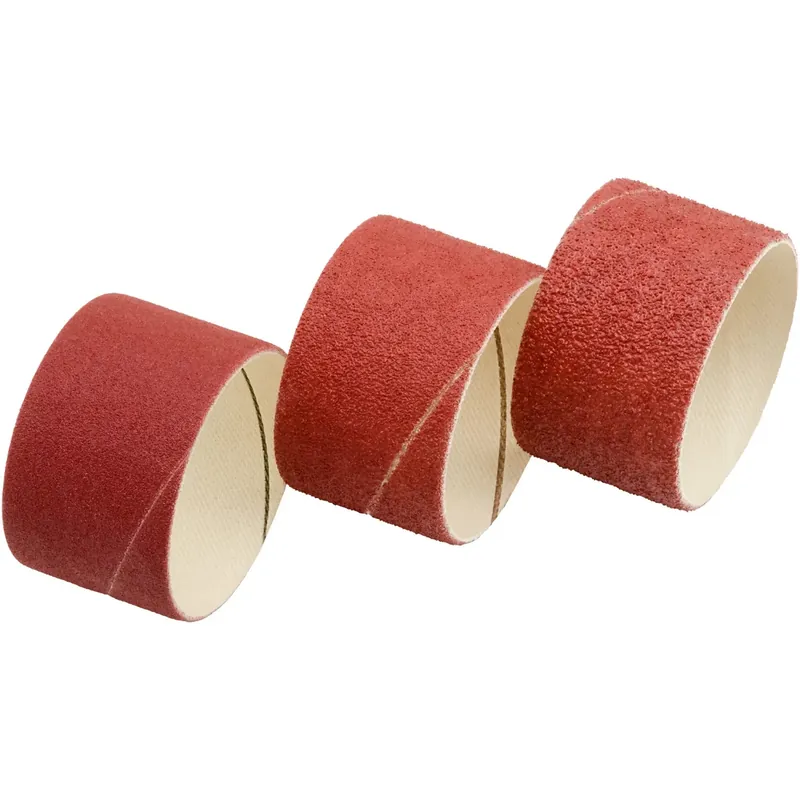 LUX-TOOLS set anelli di tela abrasiva di ricambio per cilindri abrasivi 3 pz Gecertificeerd