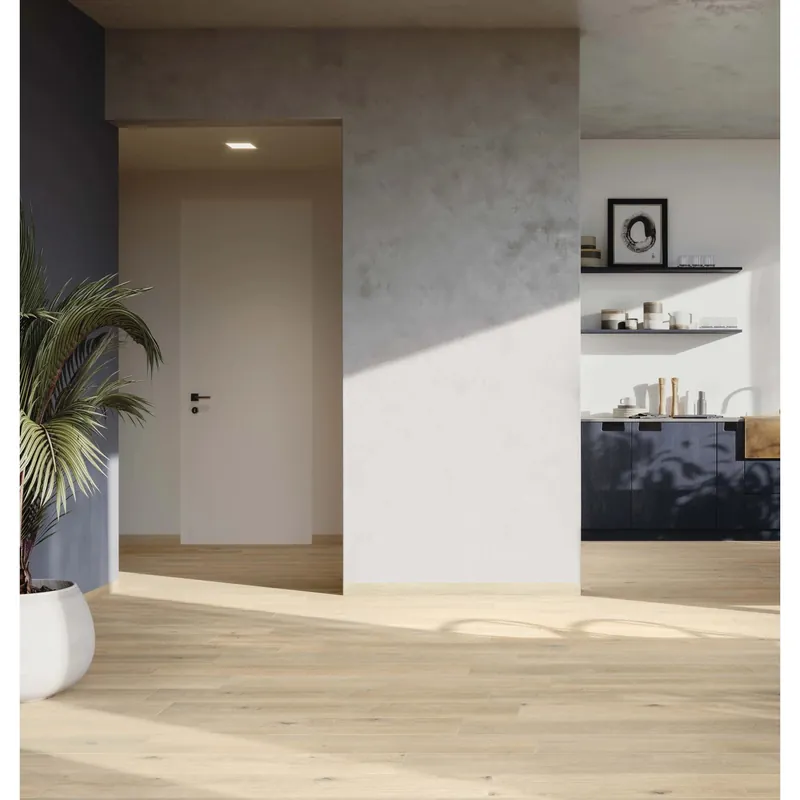 Shop Nu Battiscopa gres porcellanato acero 6,5x120 cm