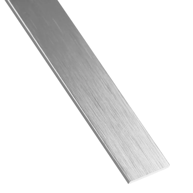 Lage Prijs Profilo piatto 1 m 20x2 mm alluminio naturale anodizzato