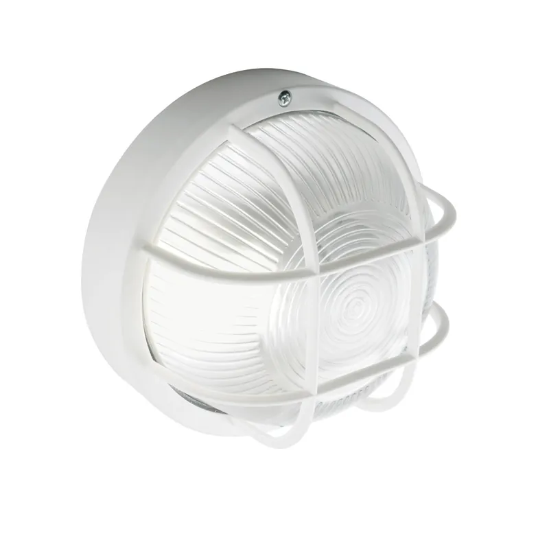 Speciale Aanbieding Plafoniera serie Echo con gabbia attacco E27 bianca