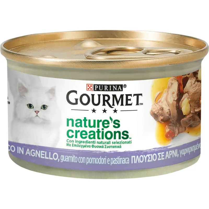 Cibo umido Agnello, con pomodori e pastinaca Purina Gourmet Nature`s Laatste Kans