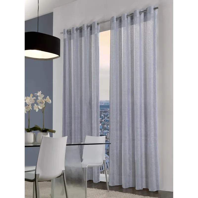 Tenda con anelli Nancy bianco 140x280 cm Superprijs