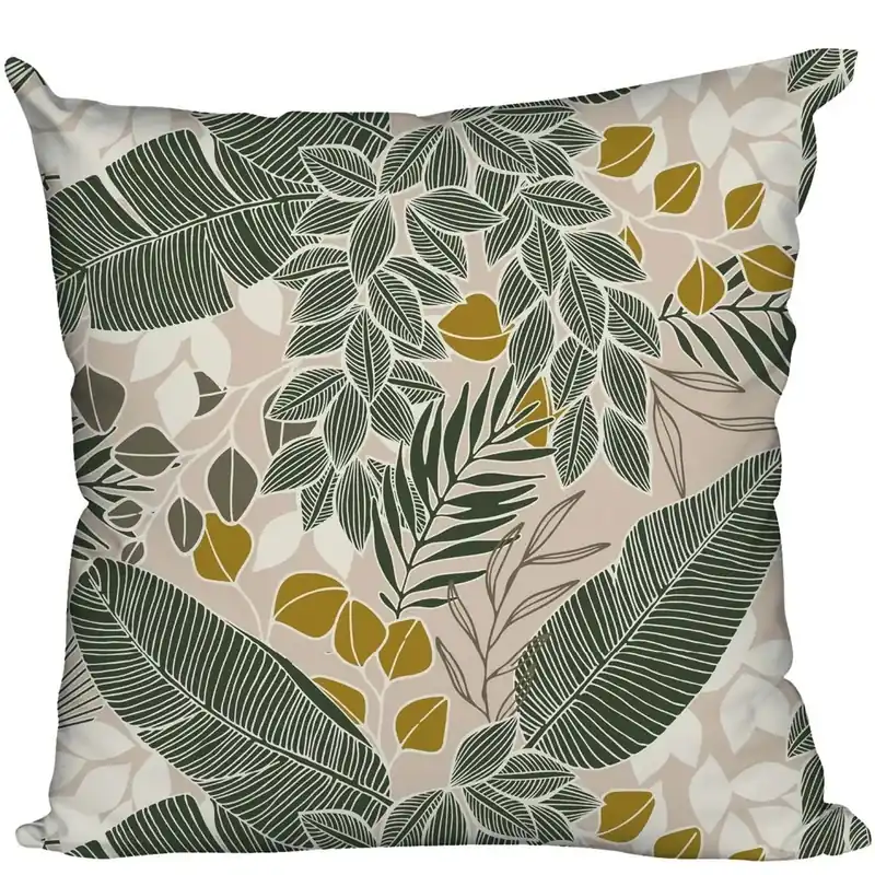 Cuscino arredo Musella sfoderabile 40x40 cm verde Speciale Aanbieding