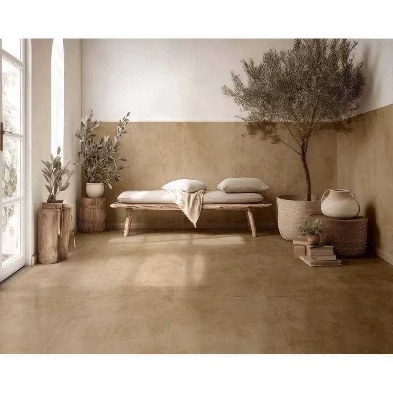 Piastrella in gres porcellanato Ea-Five Up nocciola 60x119,8 cm 1,44 m² Direct Beschikbaar