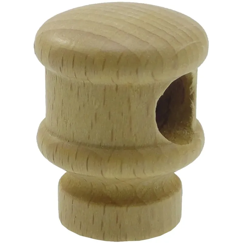 Hoge Kwaliteit Supporto bastone tenda con viti e molle Ø 1,1 x L 3,5 cm naturale