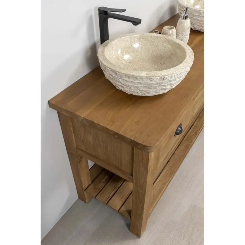 Lavabo in marmo Gea avorio Express Levering