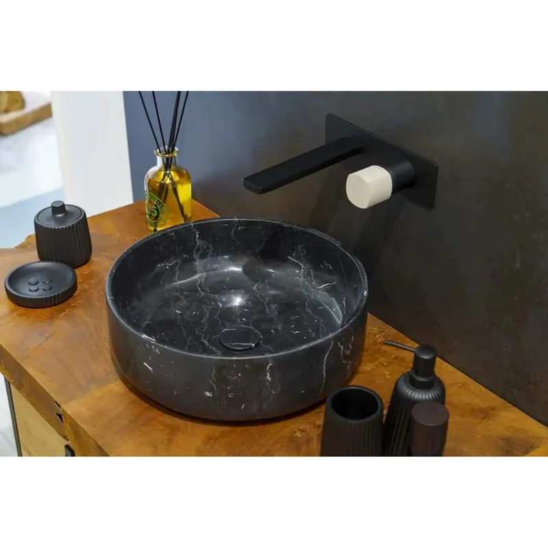 Aanbieding Lavabo in marmo Black Marble nero