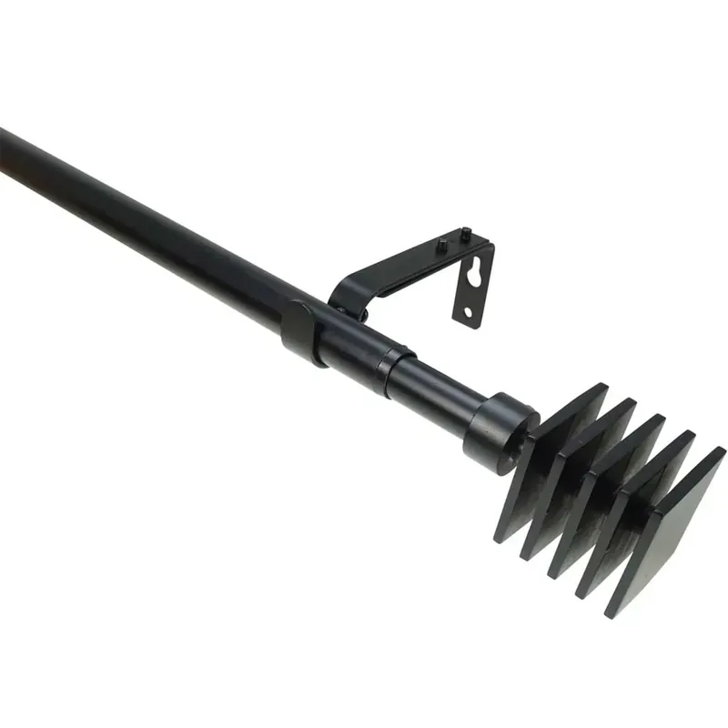 Hoge Kwaliteit Kit per tendaggi in acciaio Ø 16/19 mm estensibile 160-300 cm nero
