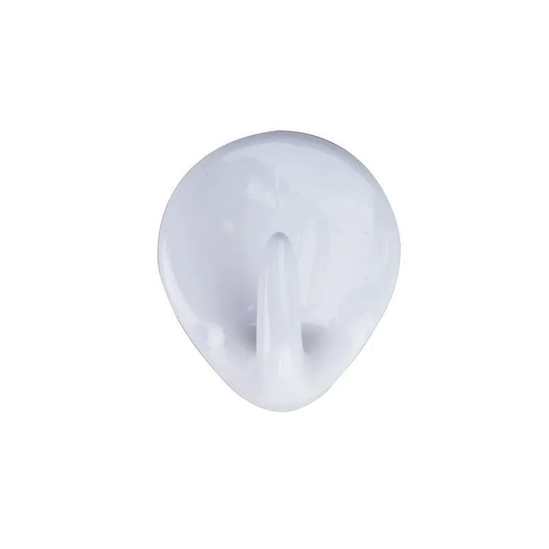 Gancio adesivo goccia bianco set da 4 Snelle Levering