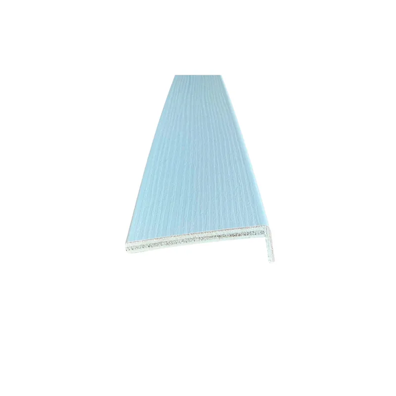 Laatste Versie Coprifilo liscio listellare laminato Bianco Matrix alt 7 cm con aletta
