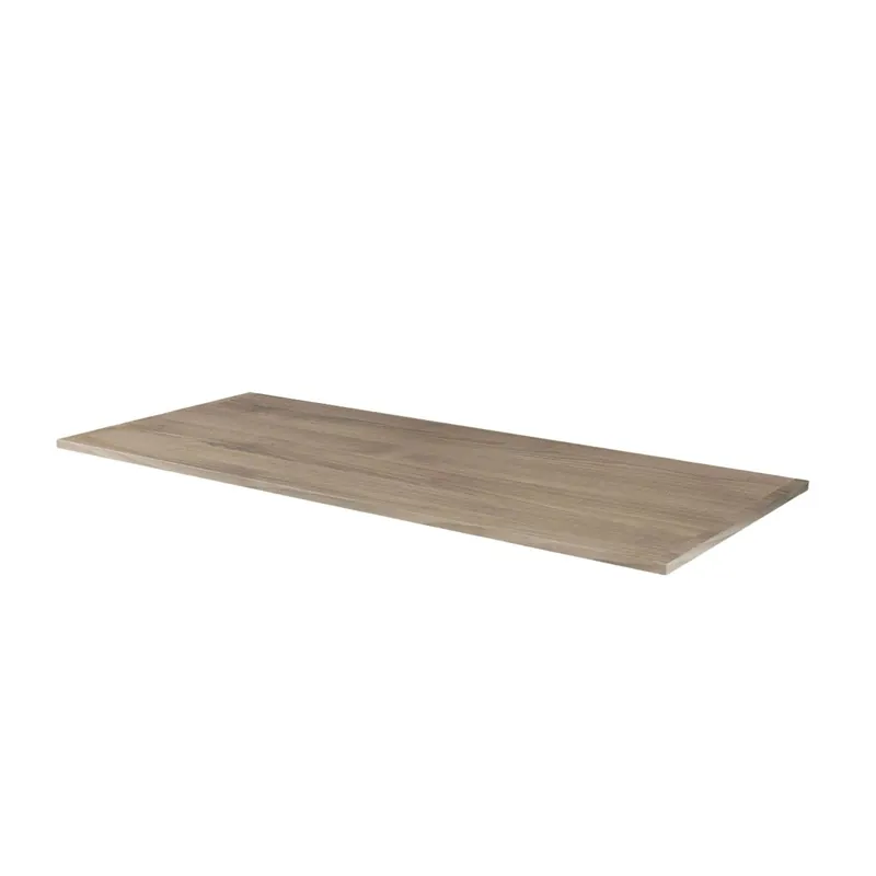 Top per lavabo in appoggio 121x1,6x51 cm effetto legno Koop Vandaag