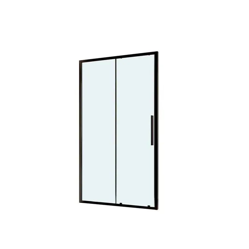 Beste Prijs Porta scorrevole doccia a 2 ante estensione cm 137-141 nero trasparente