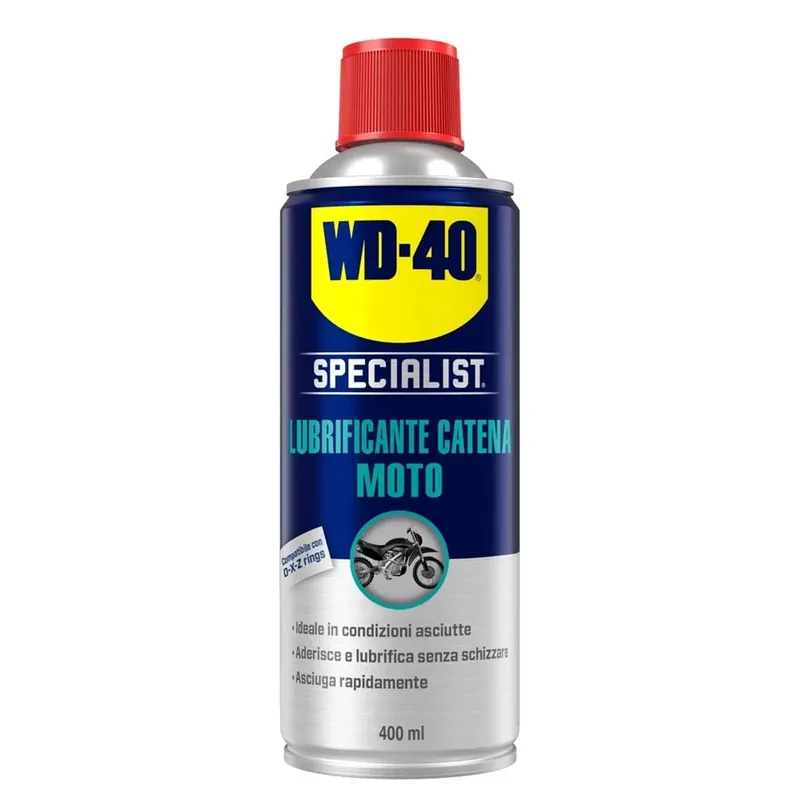 WD-40 Specialist Moto Lubrificante Catena Condizioni Asciutte 400 ml Fabrieksprijs