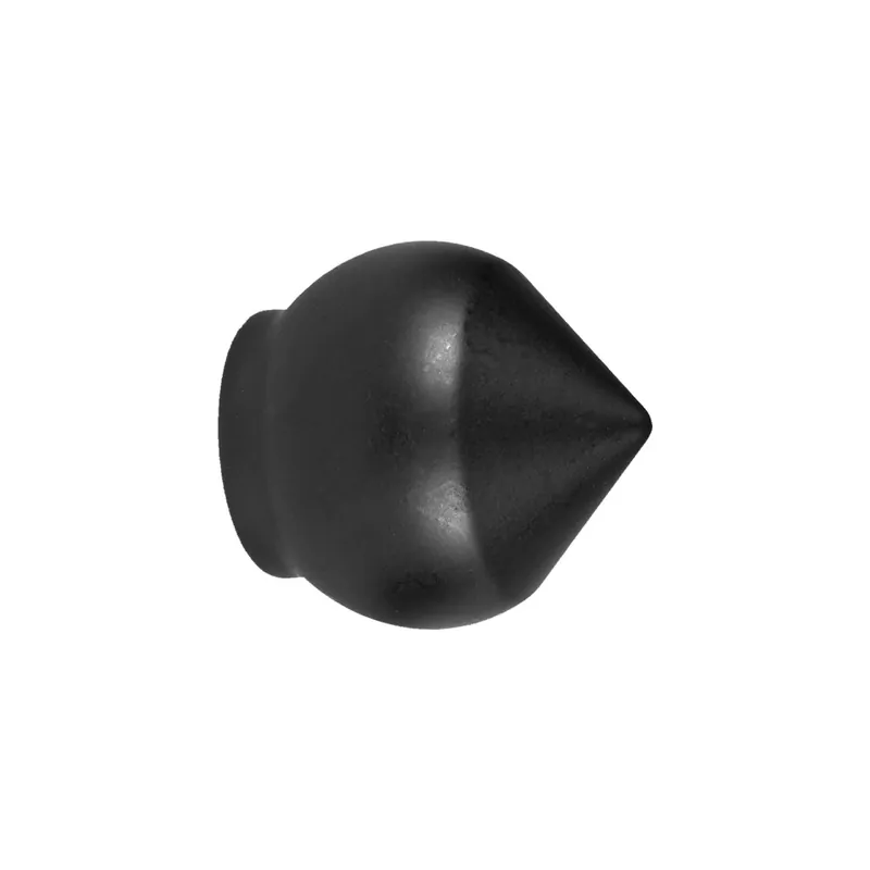 Goedkoop Supporto bastone tenda monoblocco in metallo 6 cm Ø 20 mm cromo 2 pz