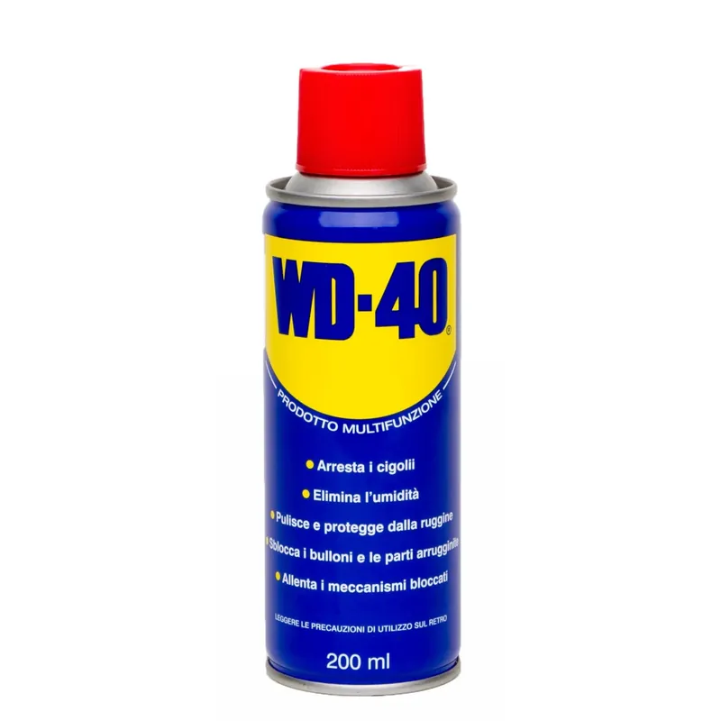 Lubrificante spray multiuso WD40 200 ml Gereduceerde Prijs