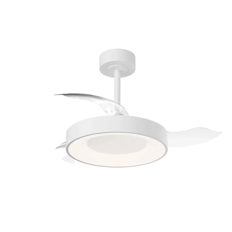 Uitverkoop Plafoniera LED Niseko Fan S 45W dimm 5000 lm con ventilatore 25W bianco