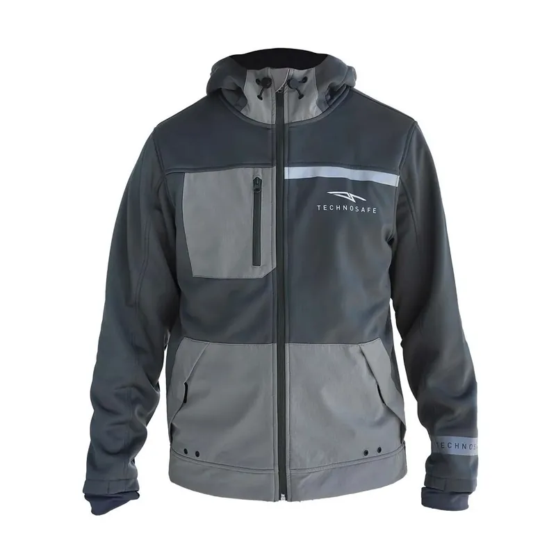 Felpa tecnica full zip Grigio tg XXL Nieuw