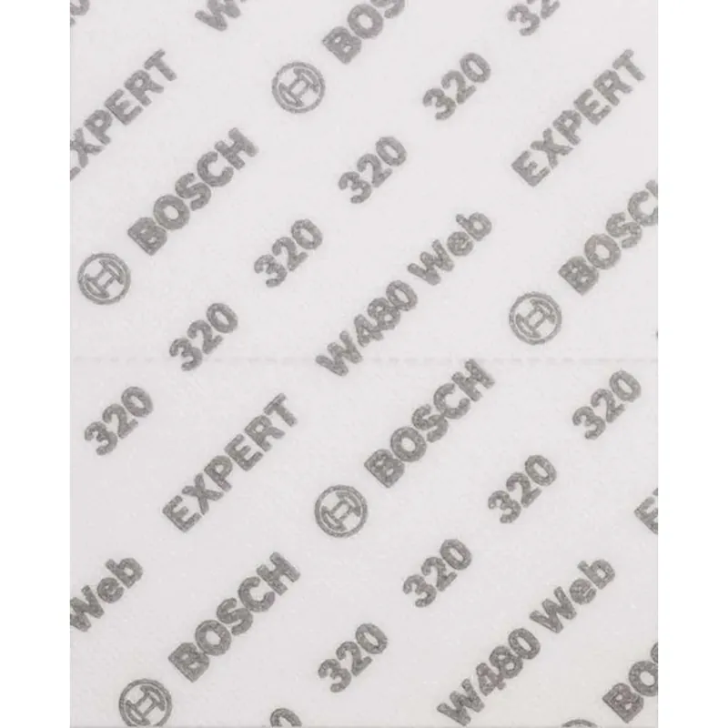 Fogli abrasivi manuali EXPERT W480 Web 1/4 da 115 x 140 mm G 320 Set 2 pz Betrouwbaar