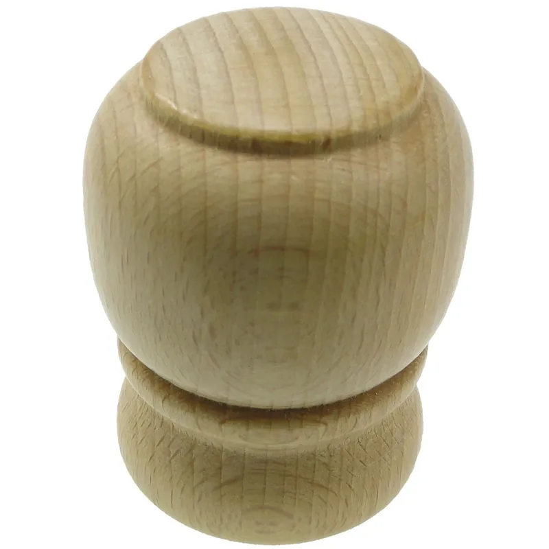Terminale bastone tenda Extra in legno naturale Ø 35 mm 2 pz Gecertificeerd