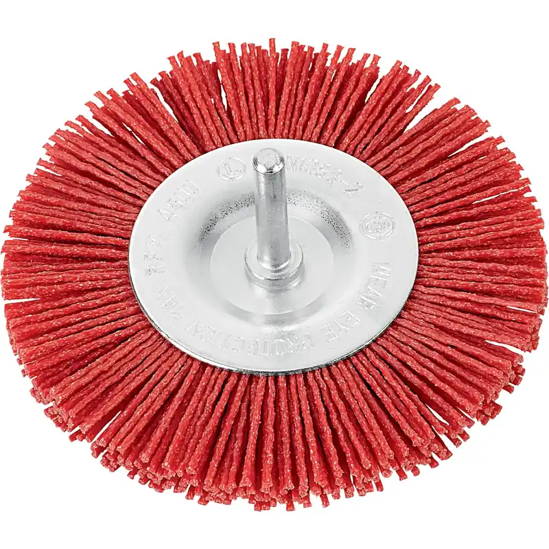 Spazzola a disco LUX-TOOLS in nylon Comfort Ø 100 mm grossolana Veilige Betaling