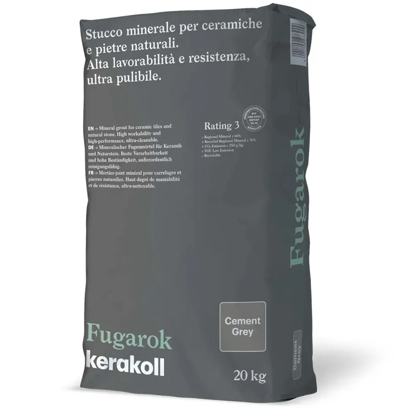 Stucco KERAKOLL Fugarok 20 kg grigio Rechtstreeks Van De Fabrikant