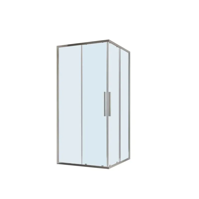 Lato box doccia angolare estensione cm 77-79 cromo trasparente Koopje