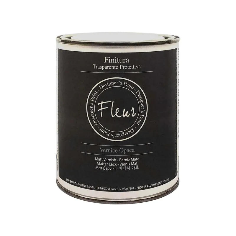 Vernice all`acqua Fleur V03 trasparente opaca 0,75 l Rechtstreeks Van De Fabrikant