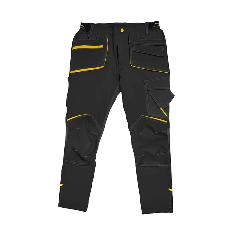 Pantalone da lavoro Looney nero giallo tg. L Meest Verkocht