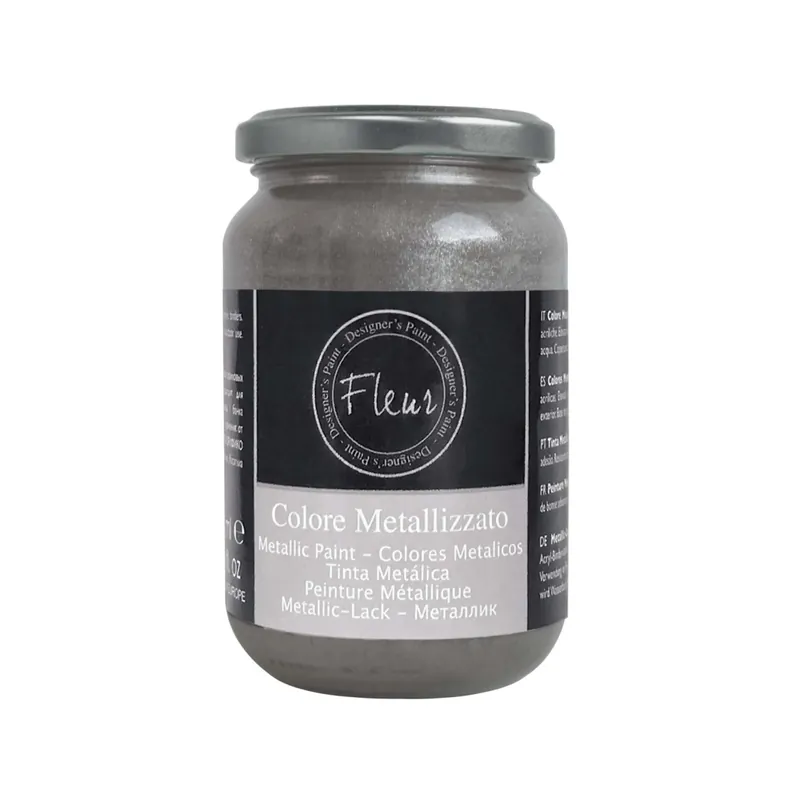 Colore metallizzato Fleur F90 Aston Silver 330 ml Op = Op