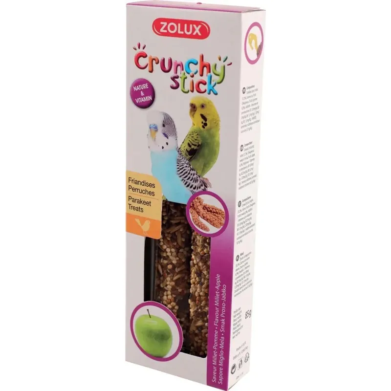 Koop Online Barrette naturali e vitaminizate per parrocchetti domestici 2 pz 85 g