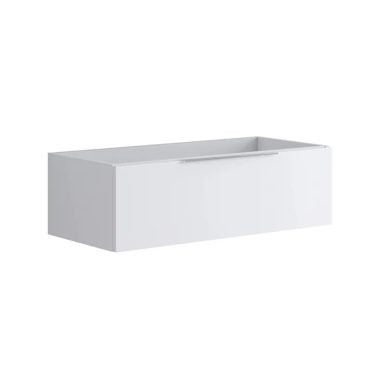Beste Prijs Mobile bagno cassettiera sospesa Bali 99,5x30x45,5 cm bianco opaco laccato