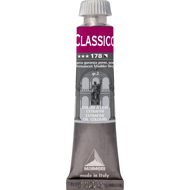 Colori olio classico 20 ml lacca garanza permanente scura Betrouwbaar