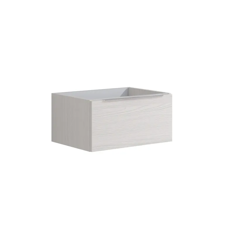 Koopje Mobile bagno cassettiera sospesa Bali 59,5x30x45,5 cm bianco aralie