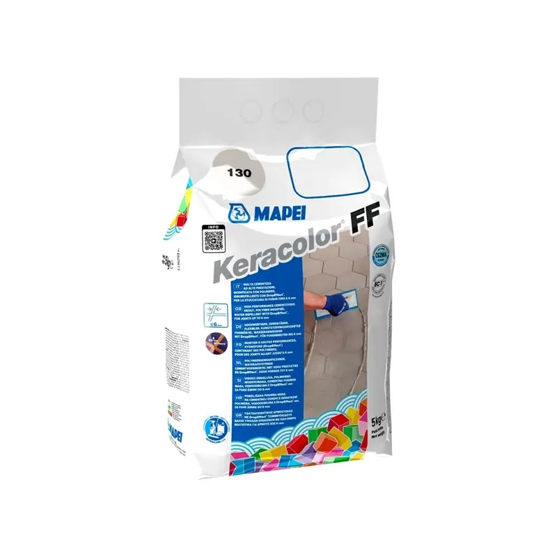 Stucco per fughe Keracolor FF 5 kg idrorepellente 130 Jasmine Nieuw