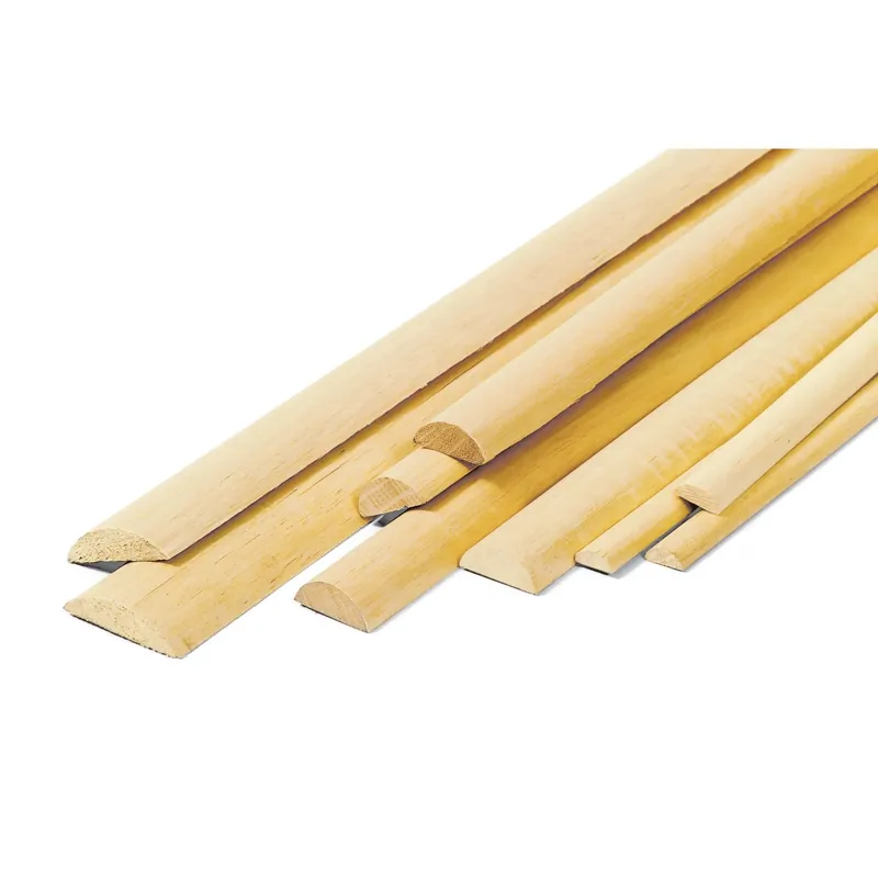 Exclusieve Aanbieding Bastoni mezzo tondi in kotò 14x30x2450 mm
