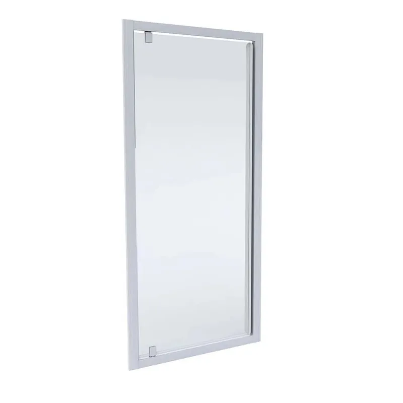 Porta doccia Pivot Elite 66-70x200 cm nichel spazzolato Snelle Levering