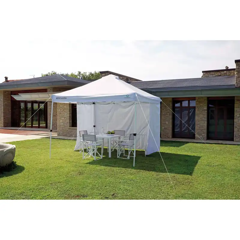 Laatste Kans Gazebo in ferro e poliestere pieghevole anti-pooling 300x300 cm