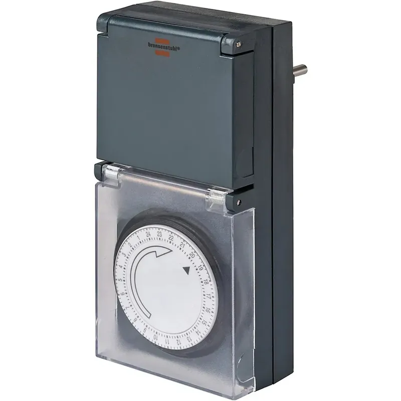 Korting Timer Brennenstuhl MZ 44 nero