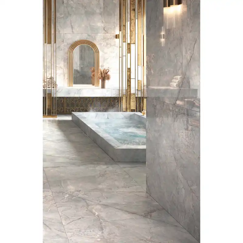 Piastrella in gres Vena Oro Oxford Grey 59,6x119,2 cm 1,42 m² Voordeelprijs