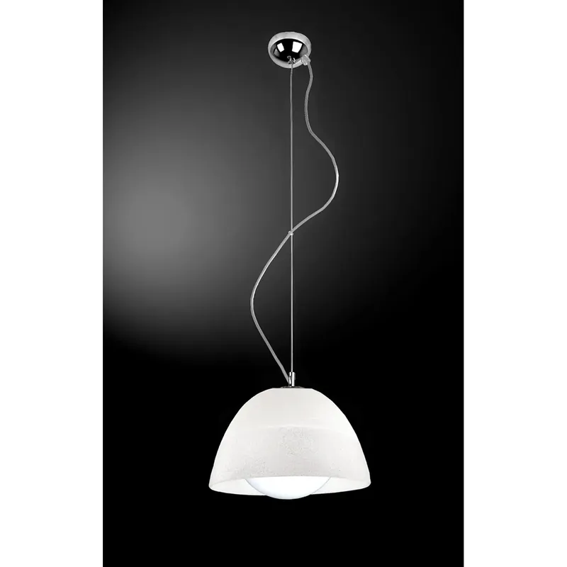 Lampadario a sospensione Sandy E27 da 72 W cromo Ø 35 x H 120 cm Veilige Betaling