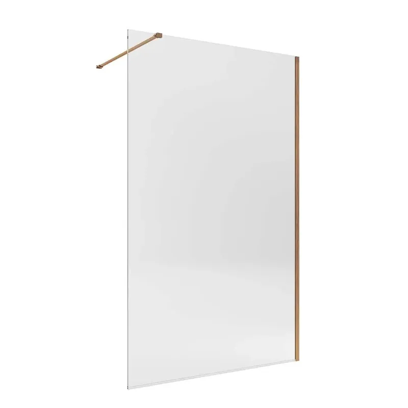 Doccia walk-in Orion 70x200 cm profilo oro rosa Voordeelprijs