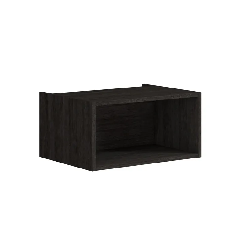 Hoge Kwaliteit Mobile bagno modulo sospeso Bali 59,5x30x45,3 cm nero tigerwood