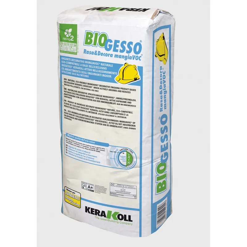 Goedkoop Rasante decorativo Kerakoll Biogesso Rasa & Decora 25 kg