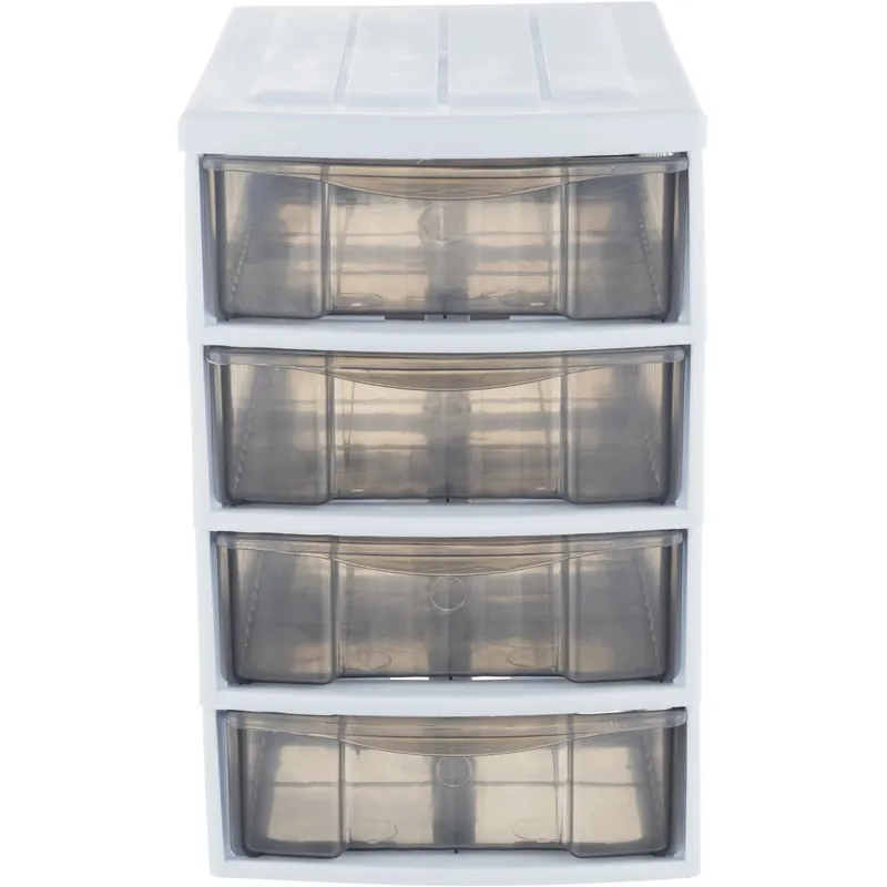 Cassettiera 4 cassetti Hobby box 17x25x27 cm assortito Goedkoop