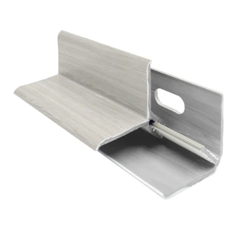 Kit 4 profili angolo interno 420 quercia bianca 300 cm Op = Op