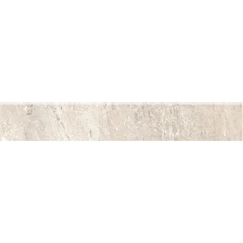 Battiscopa in gres porcellanato effetto marmo beige lucido48x7 cm Must-Have